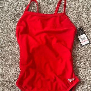 Speedo Red Swimsuit NWT size 10/36